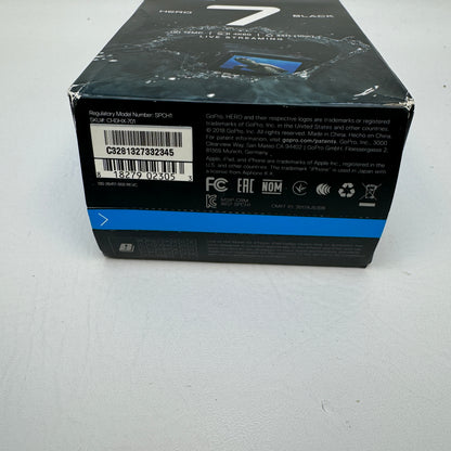 New GoPro Hero7 Black 12MP 4K Waterproof Action Camera CHDHX-701
