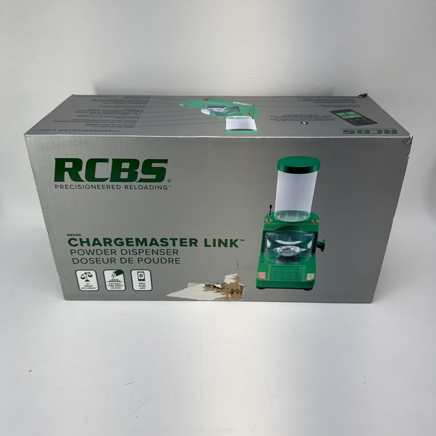 New RCBS Chargemaster Link Electronic Powder Dispenser