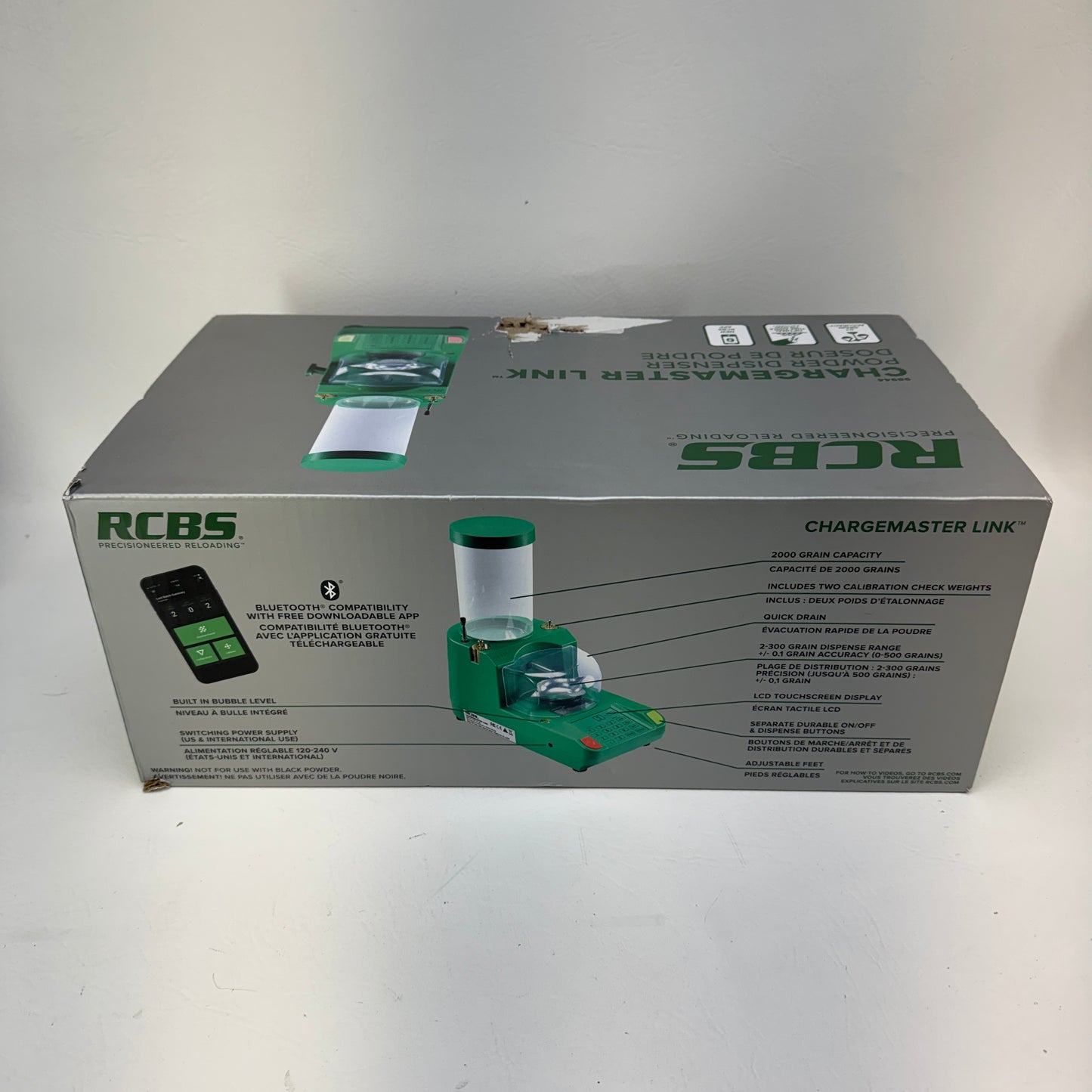 New RCBS Chargemaster Link Electronic Powder Dispenser