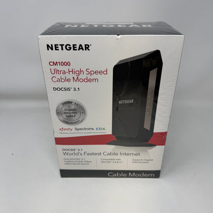New CM1000 Ultra-High Speed Cable Modem DOCSIS 3.1 Gigabit
