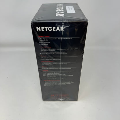 New CM1000 Ultra-High Speed Cable Modem DOCSIS 3.1 Gigabit