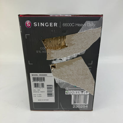 New Singer 6600C Heavy Duty Computerized Sewing Machine