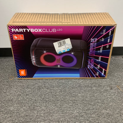 JBL PartyBox 120 Portable Party Speaker Black  JBLPBCLUB120AM