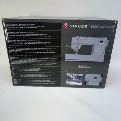 New Singer 6600C Heavy Duty Computerized Sewing Machine