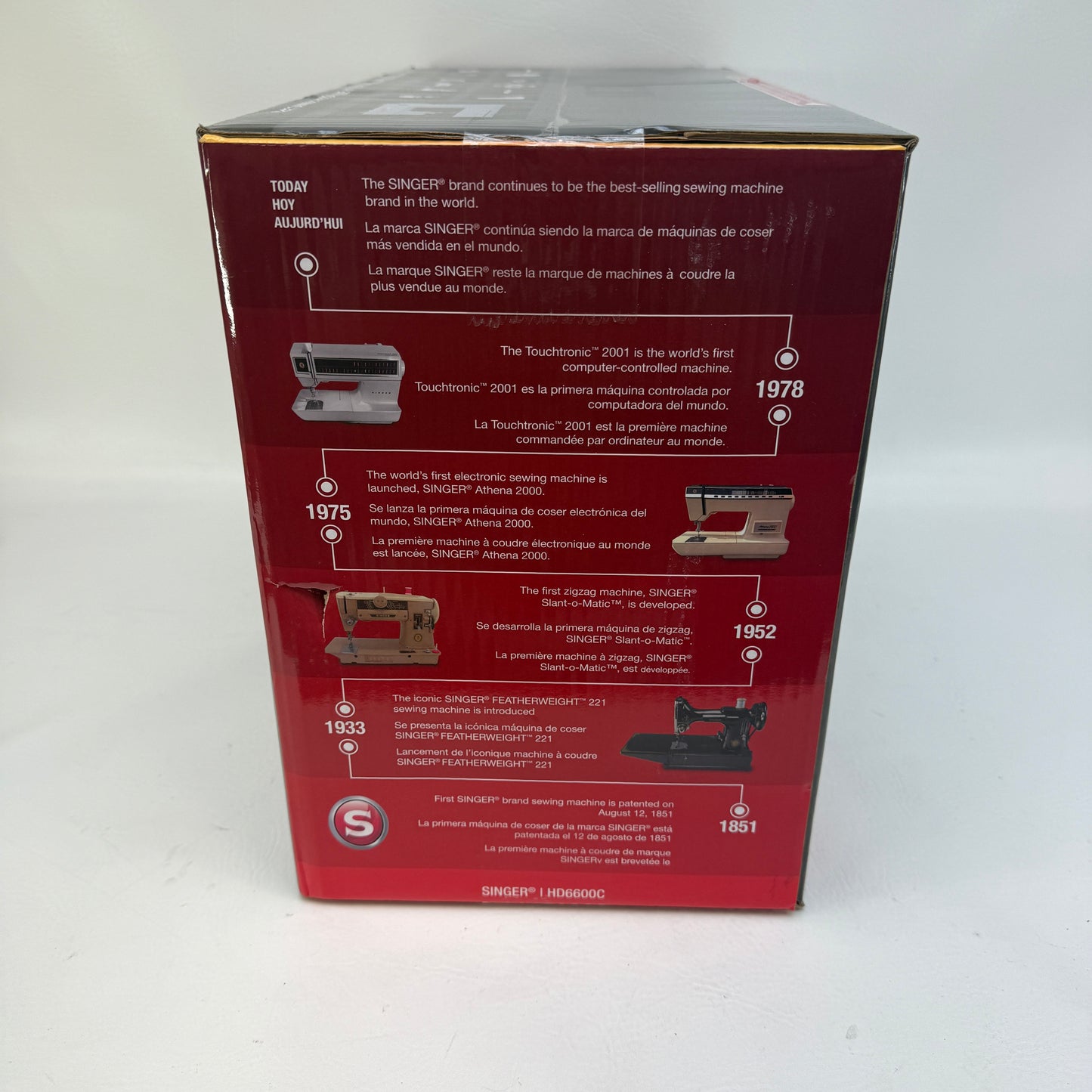 New Singer 6600C Heavy Duty Computerized Sewing Machine