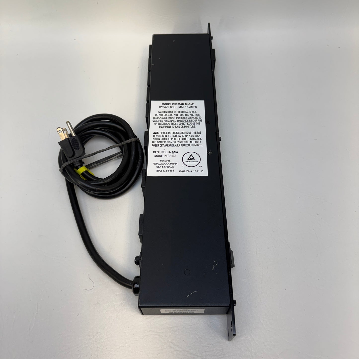 Furman M-8x2 15A Power Conditioner Rackmountable 9 Outle