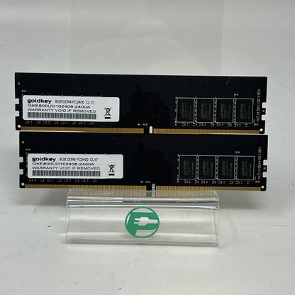 Goldkey 16GB Kit (2 x 8GB) DDR4 2400MHz PC4-19200 Desktop RAM Memory