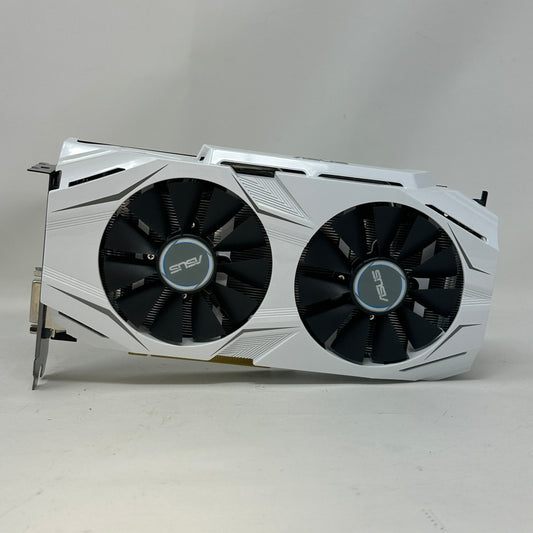 ASUS Dual GeForce GTX 1060 6GB GDDR5 Graphics Card GPU DUAL-GTX1060-O6G White