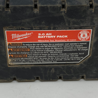 Milwaukee M18 REDLITHIUM CP 3.0 Ah 18V Battery Pack 48-11-1835