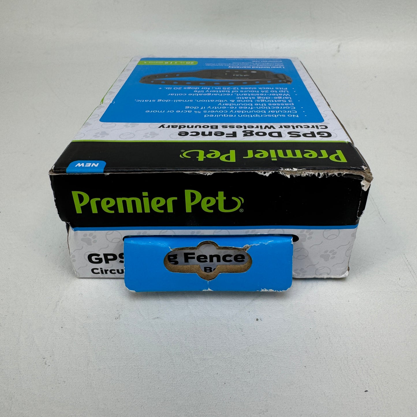 New Premier Pet GPS Dog Fence System Collar Circular Wireless Boundary GIF00-18024