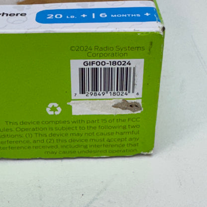 New Premier Pet GPS Dog Fence System Collar Circular Wireless Boundary GIF00-18024