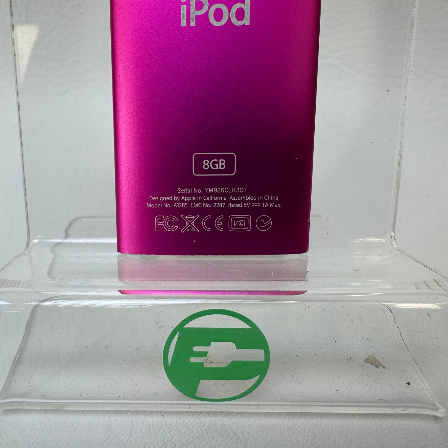 Apple iPod Nano 4th Gen 8GB Pink A1285