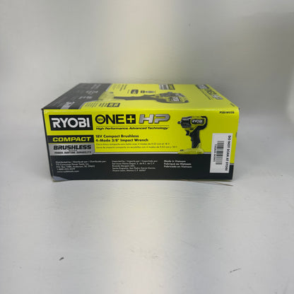 New Ryobi PSBIW02B 18V ONE+ HP Brushless Compact 3/8" Impact Wrench