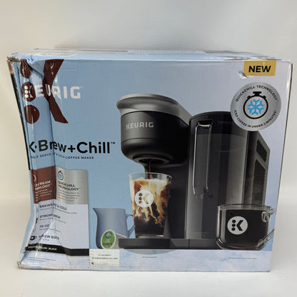 New Keurig K-Brew+Chill Single Serve Coffee Maker Iced & Hot Brewer 92038441