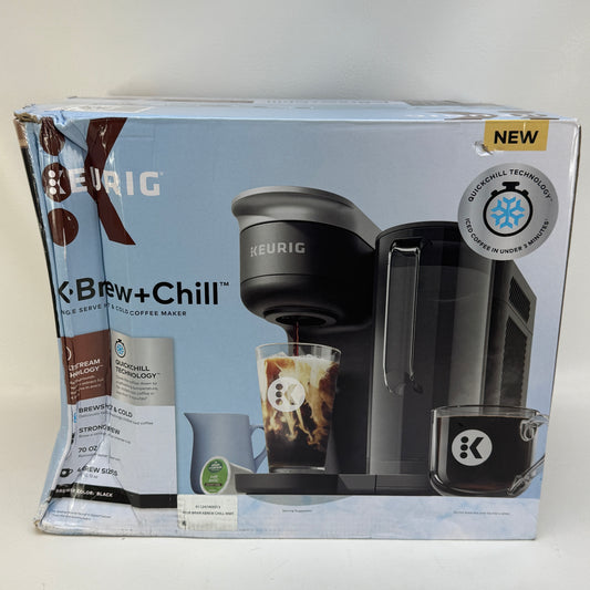 New Keurig K-Brew+Chill Single Serve Coffee Maker Iced & Hot Brewer 92038441