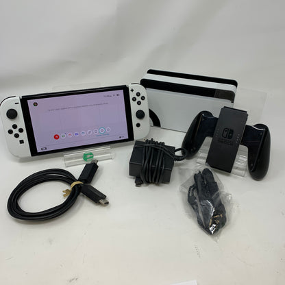 Nintendo Switch OLED Console Gaming System HEG-001 White