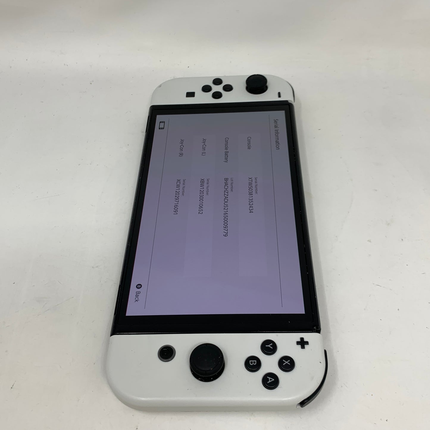Nintendo Switch OLED Console Gaming System HEG-001 White