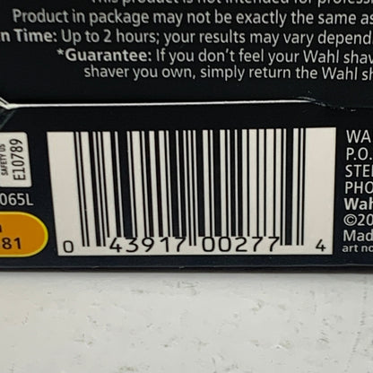 New Wahl LifeProof Shaver 318692 Black/Yellow Foil Shaver Waterproof