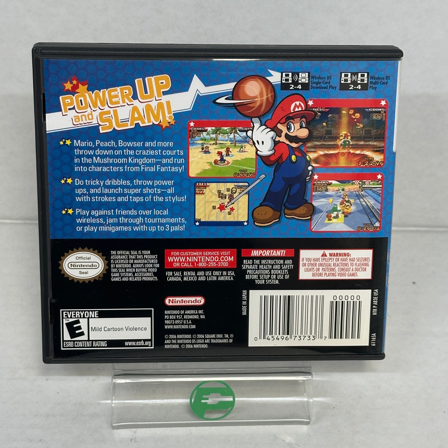 Mario Hoops 3 on 3 (Nintendo DS, 2006)