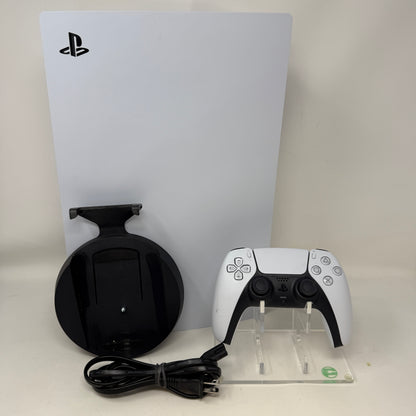Sony PlayStation 5 Disc PS5 825GB White Console Gaming System CFI-1215A
