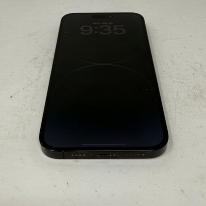 Factory Unlocked Apple iPhone 14 Pro Max 256GB Space Black MQ8T3LL/A