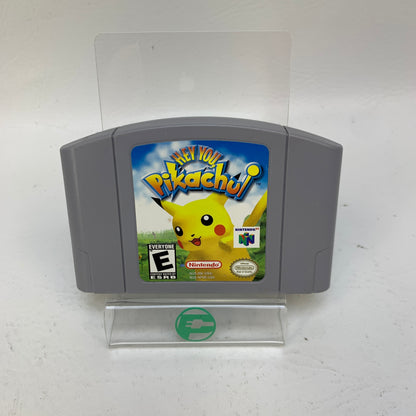 Hey You Pikachu [Microphone Bundle] (Nintendo 64 N64, 2000)