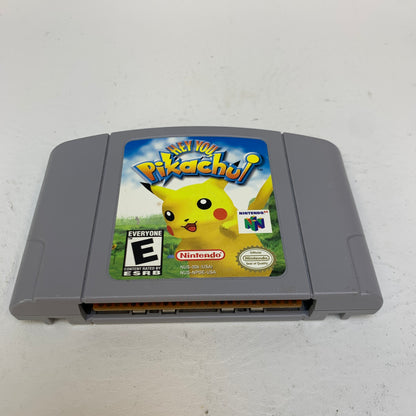 Hey You Pikachu [Microphone Bundle] (Nintendo 64 N64, 2000)