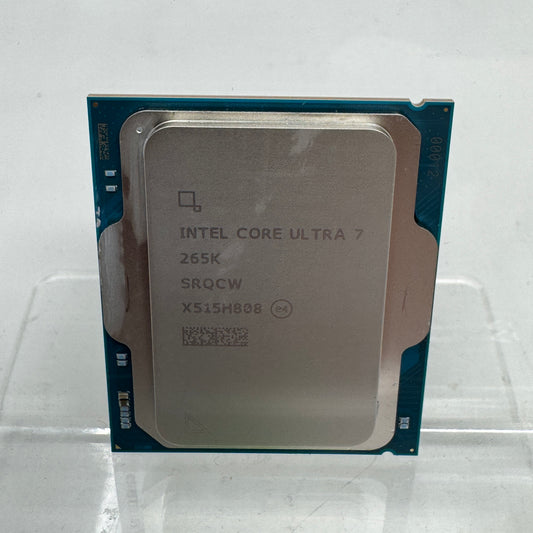 Intel Core Ultra 7 265K 3.90GHz 20 Core SRQCW 20 Thread LGA 1851