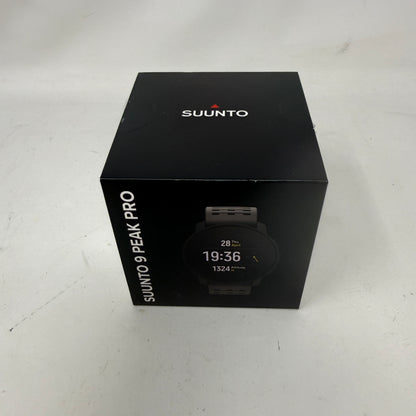 Suunto 9 Peak Pro All Black 43mm GPS Sports Smartwatch SS050807000