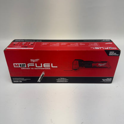 New Milwaukee 2526-20 M12 FUEL 12V Oscillating Multi-Tool
