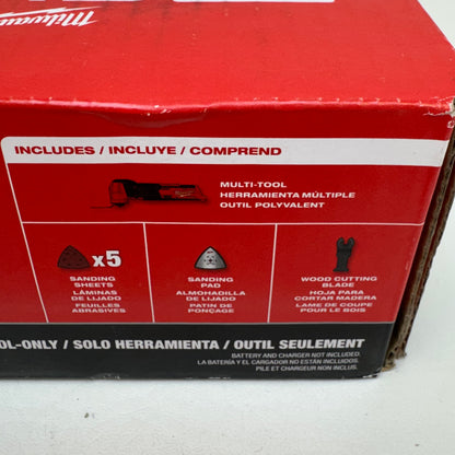 New Milwaukee 2526-20 M12 FUEL 12V Oscillating Multi-Tool