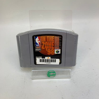 New NBA: In the Zone '98 (Nintendo 64, 1998) N64 TESTED