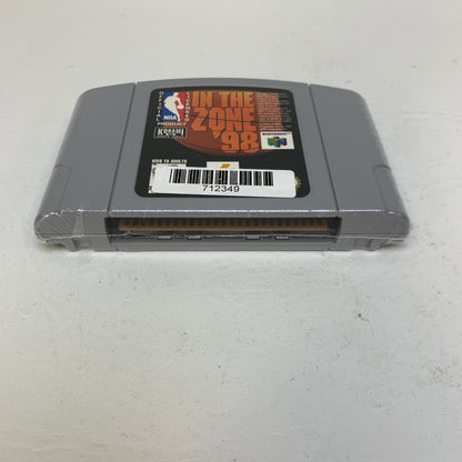 New NBA: In the Zone '98 (Nintendo 64, 1998) N64 TESTED