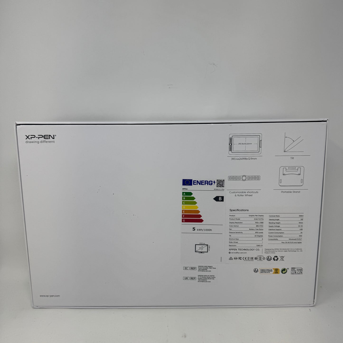 XP Pen Artist 13.3 Pro Graphic Drawing Tablet