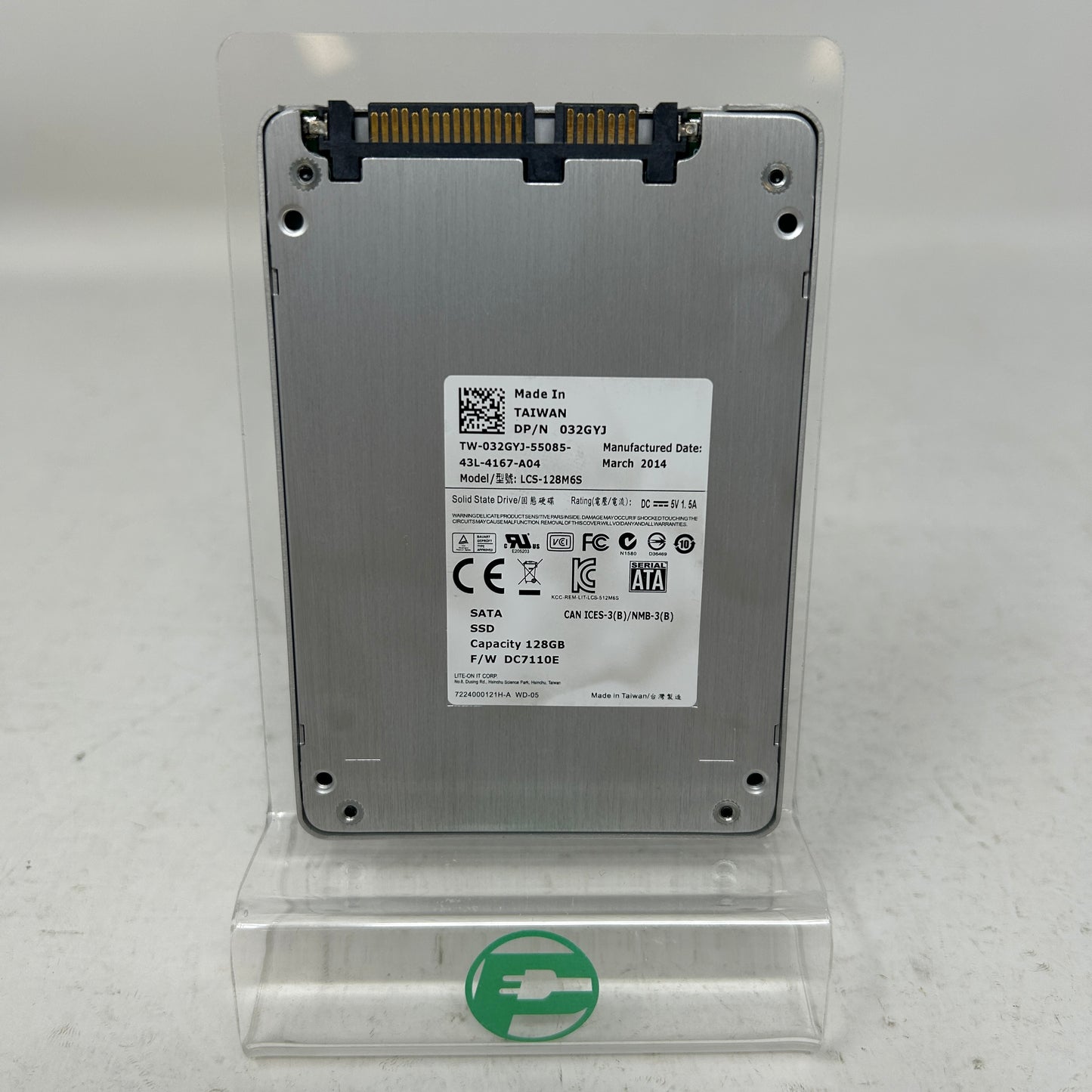 Lite-ON 2.5" LCS-128M6S 128GB SATA III 6Gbps SSD