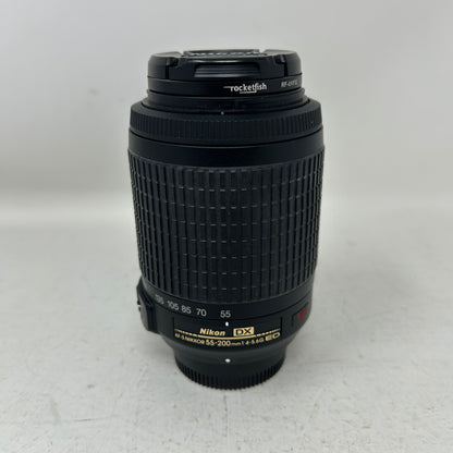 Nikon AF-S DX NIKKOR 55-200mm f/4-5.6 G ED Telephoto Zoom Lens