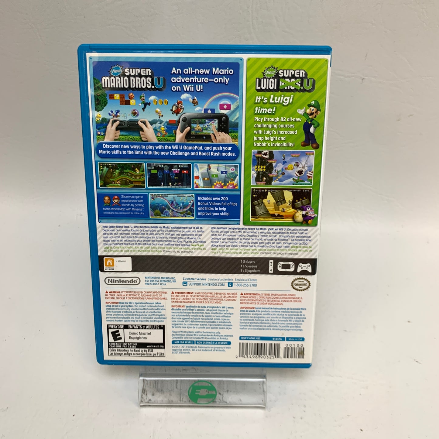 New Super Mario Bros. U + New Super Luigi U (Nintendo Wii U, 2013)