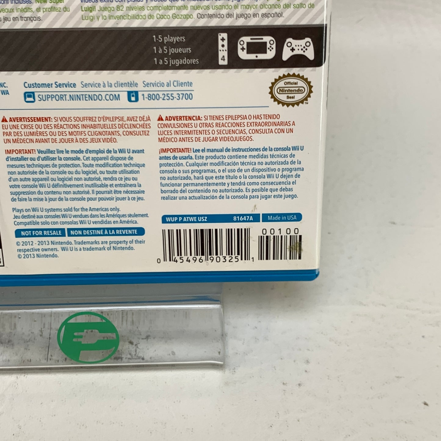New Super Mario Bros. U + New Super Luigi U (Nintendo Wii U, 2013)