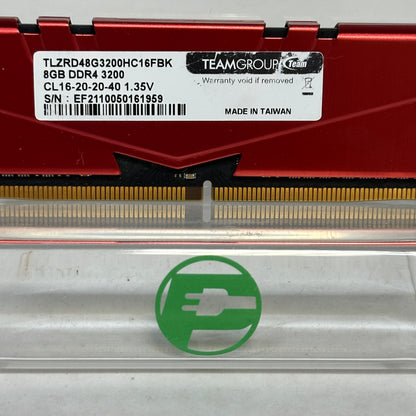 TeamGroup Vulcan Z 8GB (1x8GB) RAM DDR4 3200MHz TLZRD48G3200HC16FBK