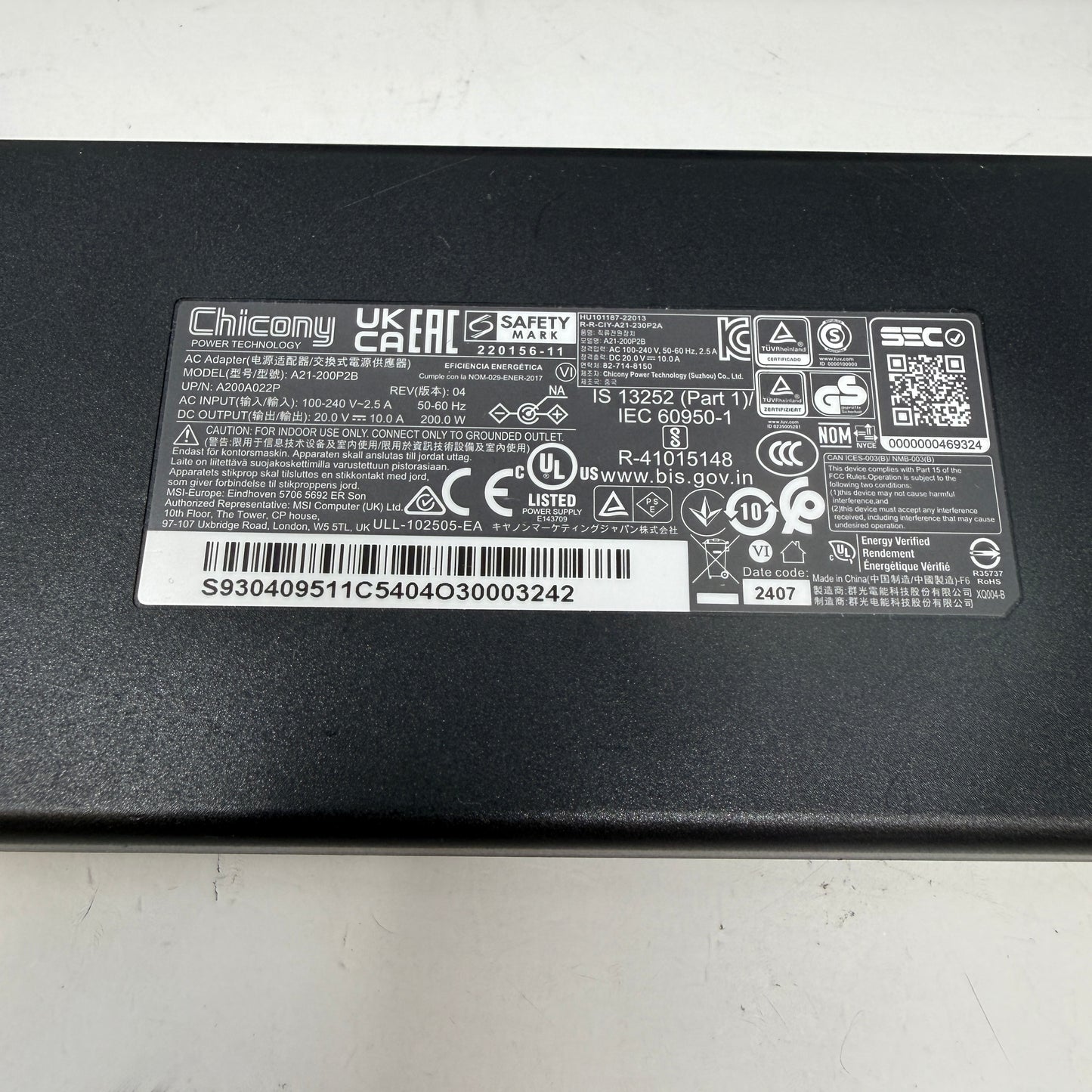 MSI Katana 15 B13VEK 15.6" i7-13620H 2.4GHz 16GB RAM 1TB SSD GeForce RTX 4050