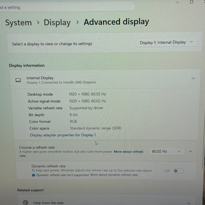 MSI Katana 15 B13VEK 15.6" i7-13620H 2.4GHz 16GB RAM 1TB SSD GeForce RTX 4050