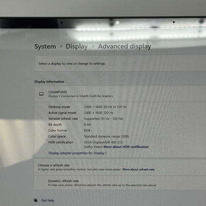 Microsoft Surface Laptop Studio 2 2029 14.4" i7-13800H 2.9GHz 64GB RAM 2TB SSD GeForce RTX 4060