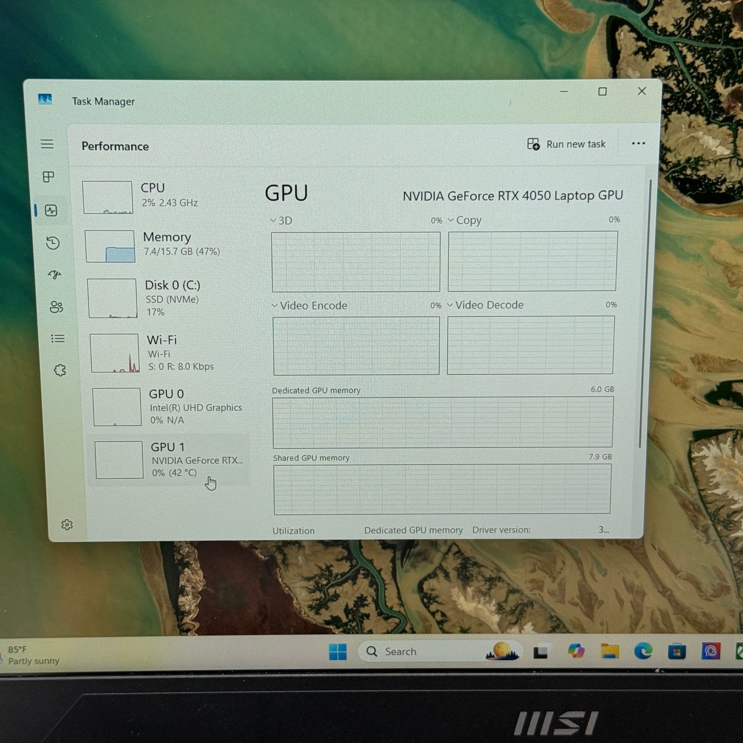 MSI Katana 15 B13VEK 15.6" i7-13620H 2.4GHz 16GB RAM 1TB SSD GeForce RTX 4050
