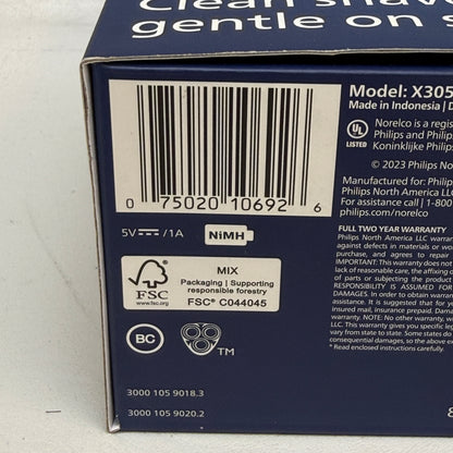 Philips Norelco Shaver 2600 - Wet & Dry Rotary Electric Shaver - Model X3052/91