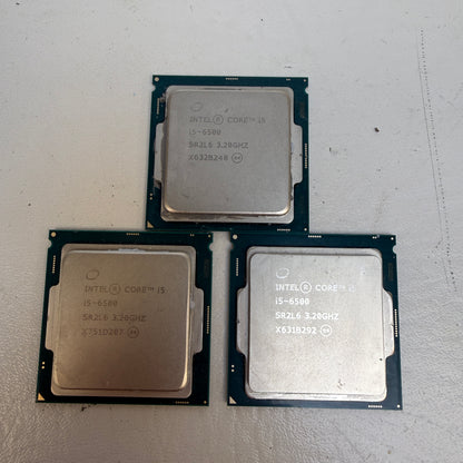 Lots Of 3 Intel Core i5-6500 3.20 GHz 4 Core BX80662I56500 4 Thread FCLGA1151