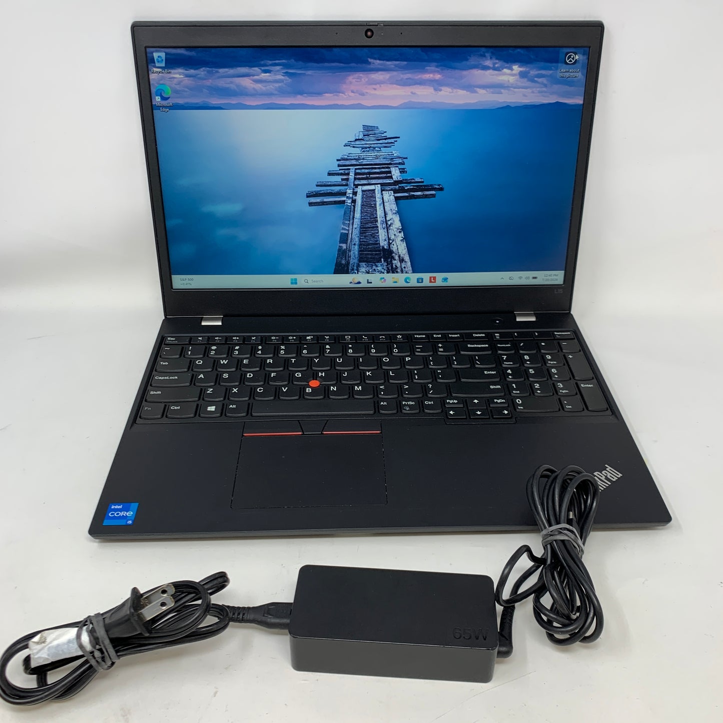 Lenovo ThinkPad L15 Gen 2 15.6" i5-1135G7 2.4GHz 8GB RAM 256GB SSD