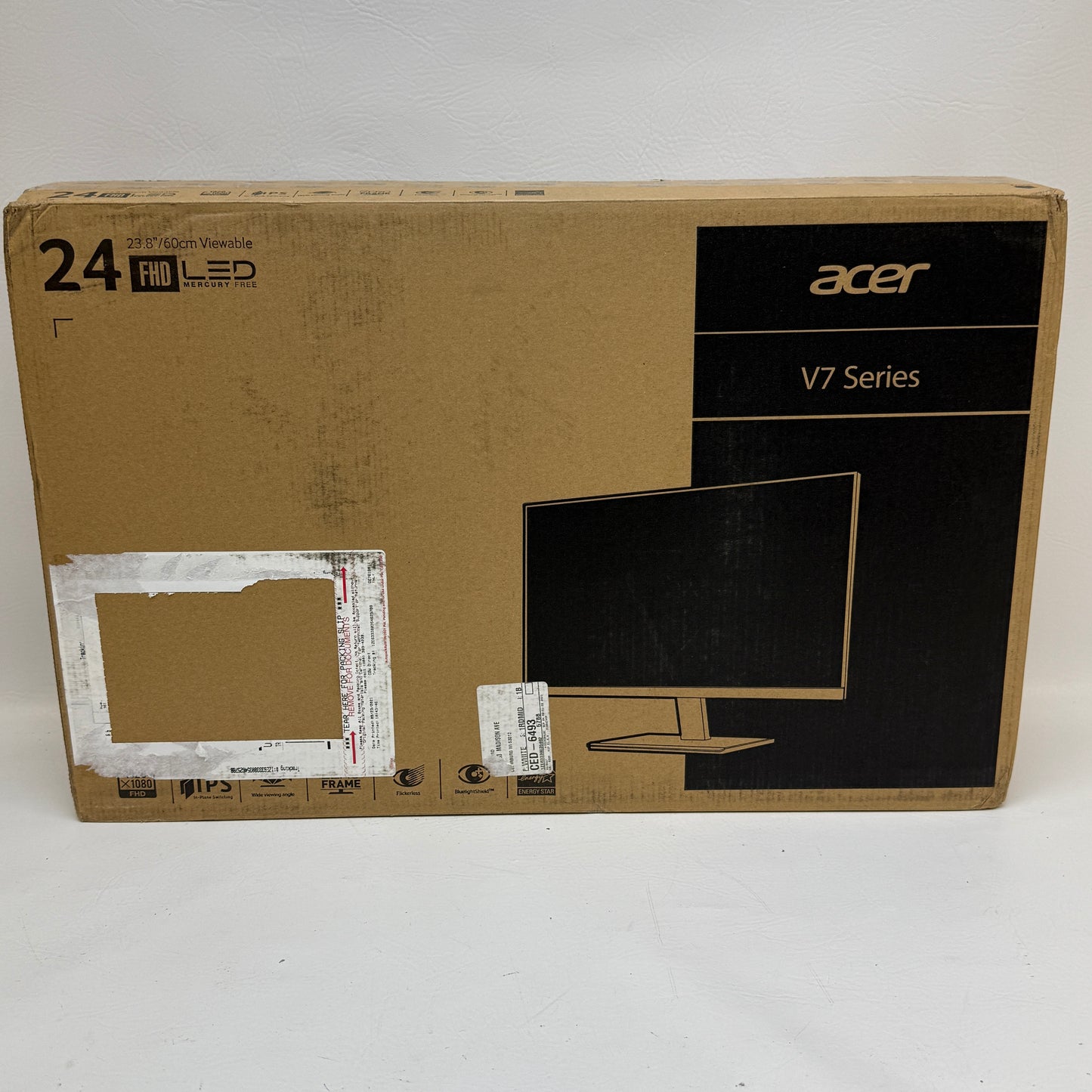 New Acer 24" V247Y LCD with LED backlight IPS Business / Multimedia Monitor