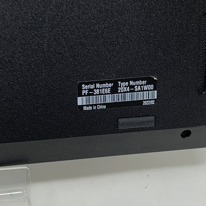 Lenovo ThinkPad L15 Gen 2 15.6" i5-1135G7 2.4GHz 8GB RAM 256GB SSD