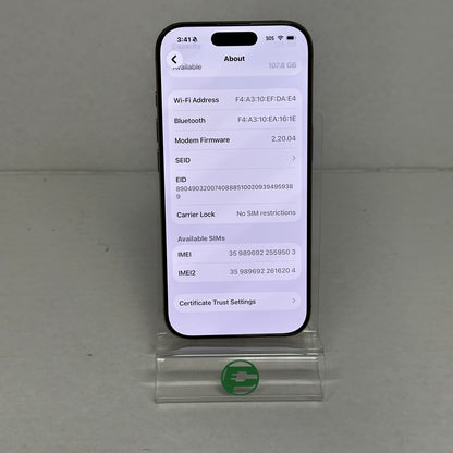 Factory Unlocked Apple iPhone 16 Pro 128GB Desert Titanium MYMC3LL/A