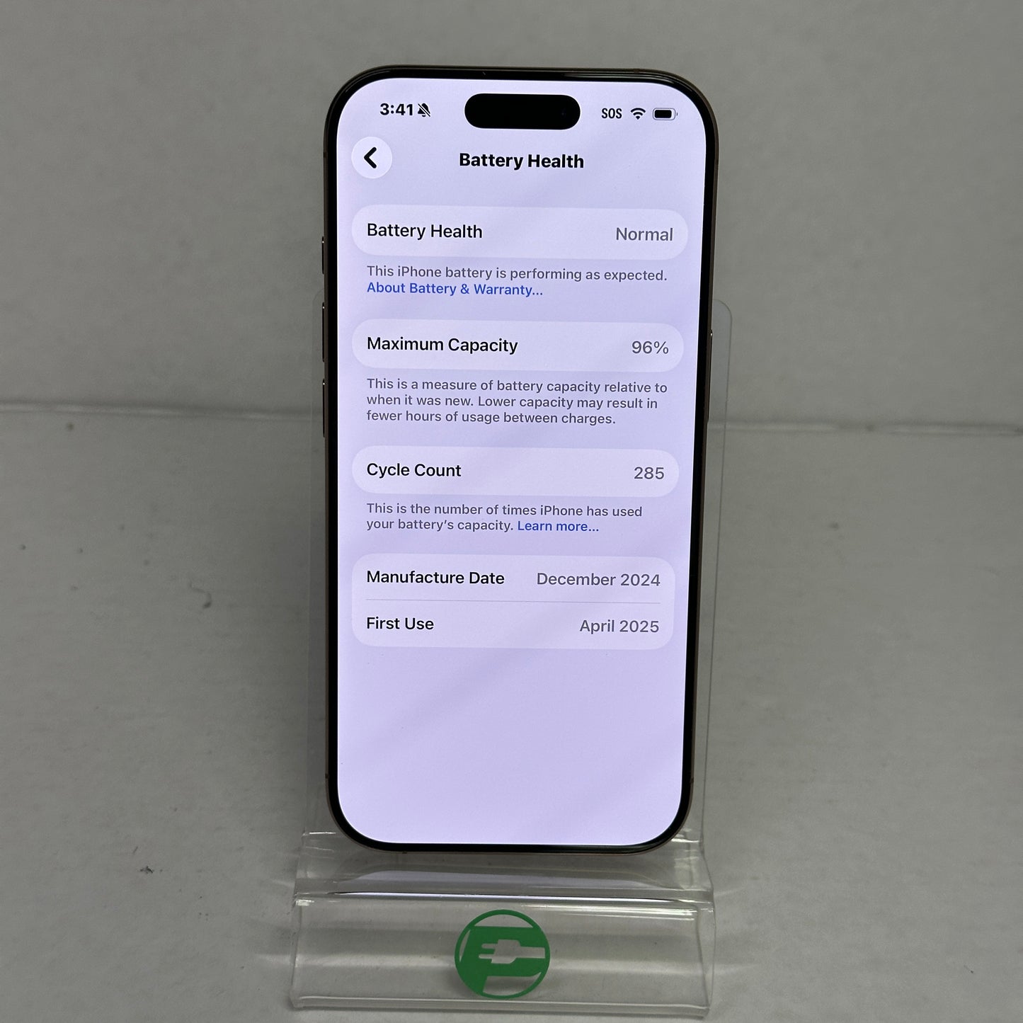 Factory Unlocked Apple iPhone 16 Pro 128GB Desert Titanium MYMC3LL/A